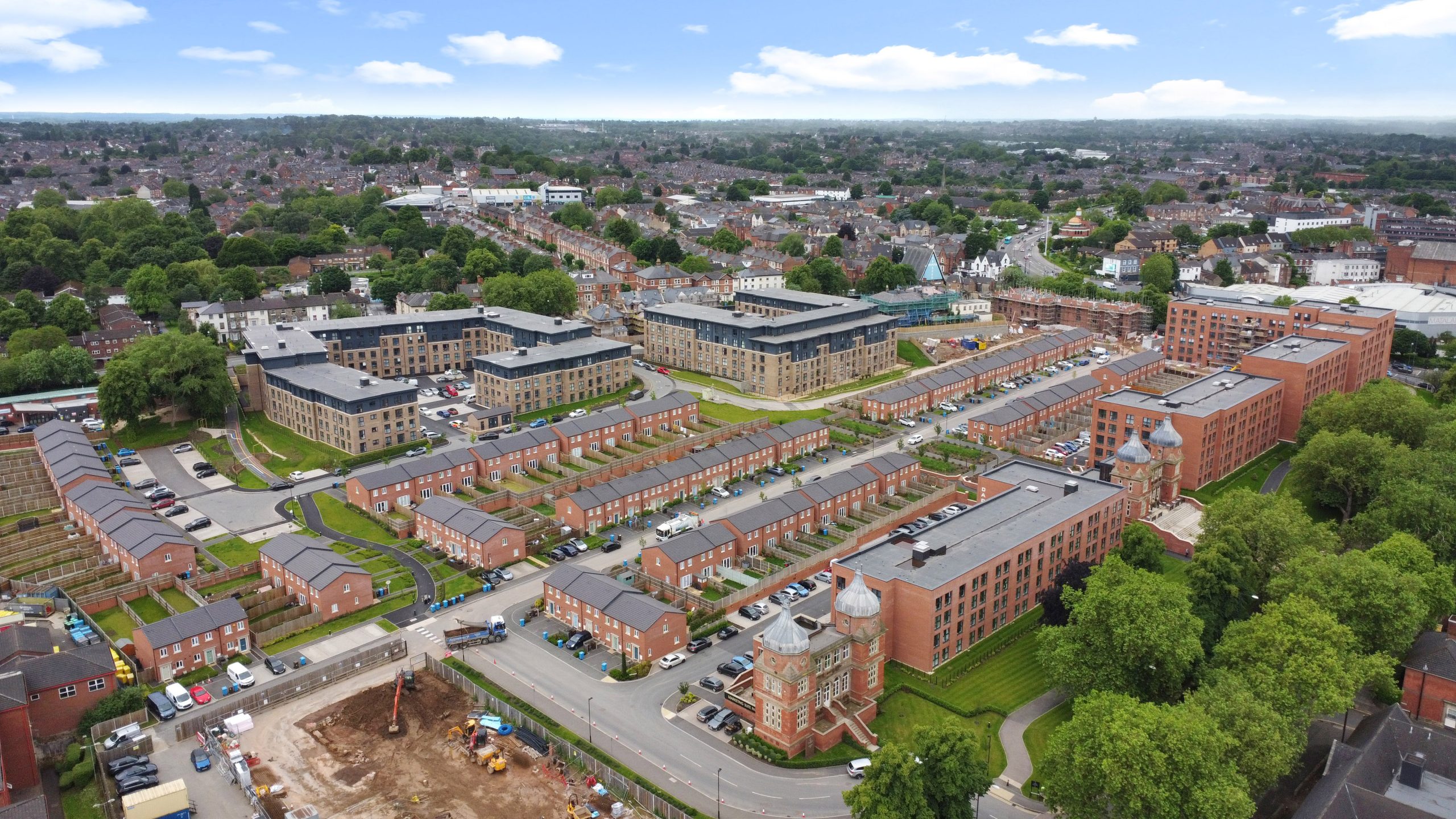 aerial-view-of-Wavensmere-Homes-175m-Nightingale-Quarter-development-