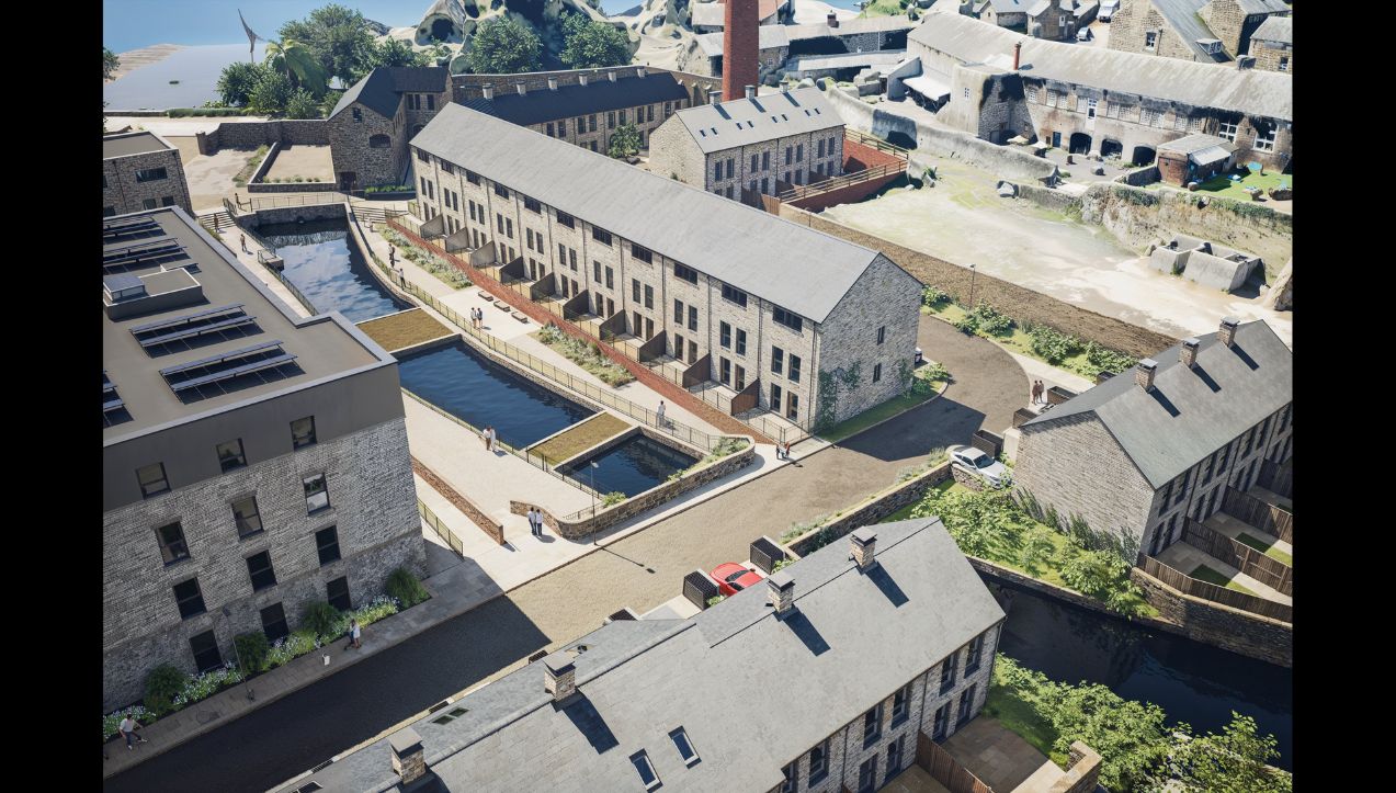 Derbyshire mill redevelopment